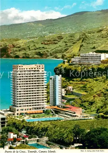 AK / Ansichtskarte Puerto_de_la_Cruz Hotels Landscape of Santa Ursula La Victoria Puerto_de_la_Cruz