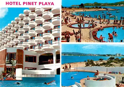 AK / Ansichtskarte San_Antonio_Abad Hotel Pinet Playa Swimming Pool San_Antonio_Abad