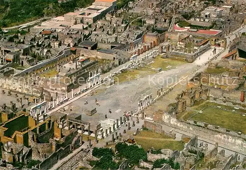 AK / Ansichtskarte Pompei Scavi Veduta aerea de Foro Pompei