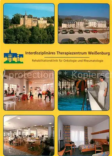 AK / Ansichtskarte Weissen_Uhlstaedt Kirchhasel Interdisziplinaeres Therapiezentrum Reha Klinik Weissen