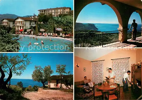 AK / Ansichtskarte Garda_Lago_di_Garda Residence S. Michele Swimming Pool Gardasee Garda_Lago_di_Garda