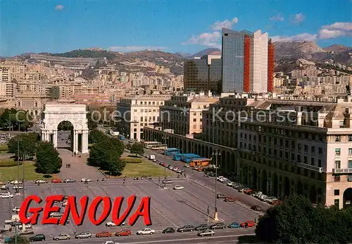 AK / Ansichtskarte Genova_Genua_Liguria Piazza della Vittoria Genova_Genua_Liguria