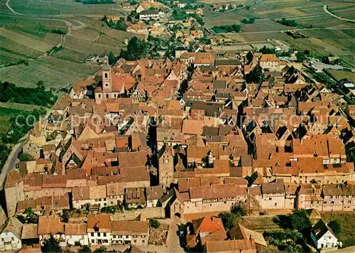 AK / Ansichtskarte Riquewihr_Haut_Rhin Vue aerienne Riquewihr_Haut_Rhin