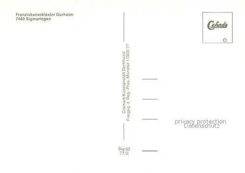 AK / Ansichtskarte Sigmaringen Franziskanerkloster Gorheim Fliegeraufnahme Sigmaringen