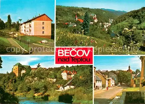 AK / Ansichtskarte Becov_nad_Teplou okres Karlovy Vary Details Becov_nad_Teplou