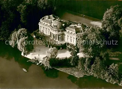 AK / Ansichtskarte Ludwigsburg__Wuerttemberg Schloss Monrepos Fliegeraufnahme 
