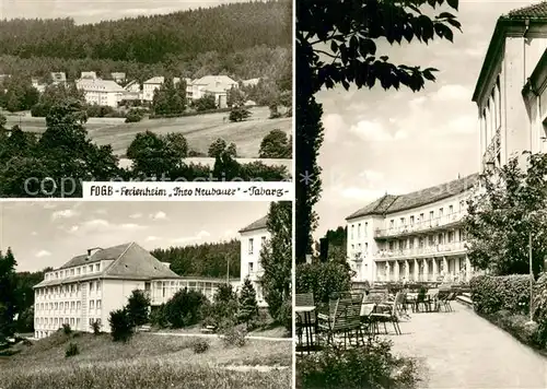 AK / Ansichtskarte Tabarz FDGB Ferienheim Theo Neubauer Details Tabarz