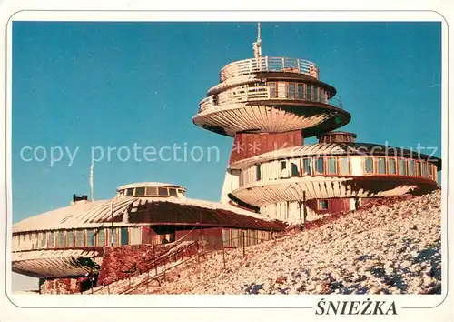 AK / Ansichtskarte Sniezka_Czechia Hotel Schneekoppe 