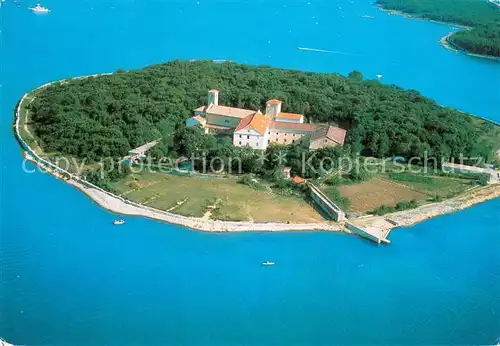 AK / Ansichtskarte Kosljun_Otok_Croatia Fliegeraufnahme 