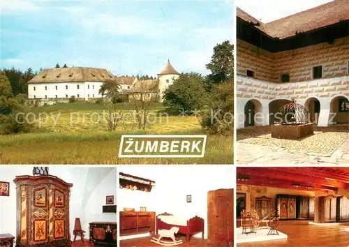 AK / Ansichtskarte Zumberk_PL Pamatnik venkovskeho lidu v Zumberku pobocka Jihoceskeho muzea v Ceskych Budejovicich 