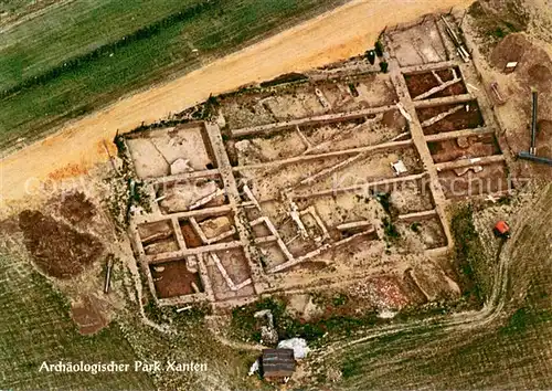 AK / Ansichtskarte Xanten Archaeologischer Park Fliegeraufnahme Xanten