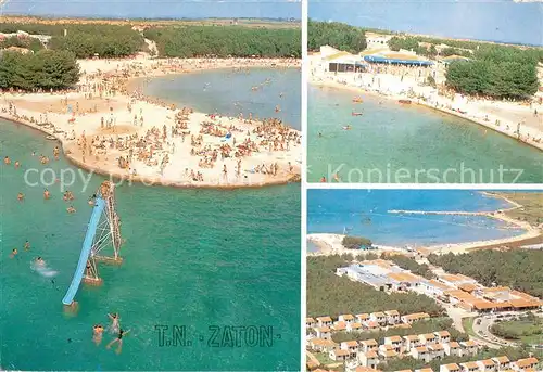 AK / Ansichtskarte Zadar_Zadra_Zara Fliegeraufnahmen JTP Turisthotel Zadar_Zadra_Zara