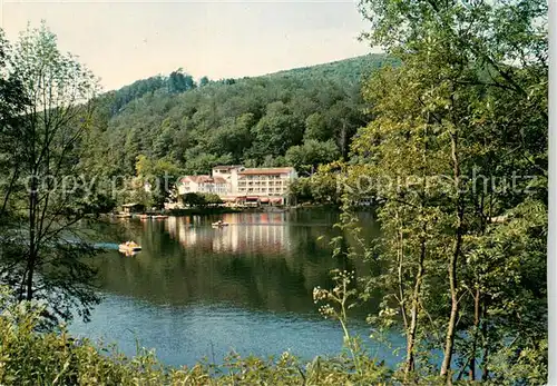 AK / Ansichtskarte Bad_Lauterberg Kneipp Kurhotel Wiesenbeker Teich Bad_Lauterberg