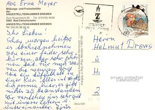 AK / Ansichtskarte Bad_Zwischenahn Fliegeraufnahme Bildung  und Freizeitstaette Bad_Zwischenahn