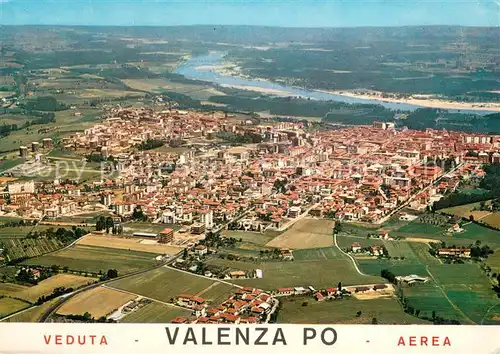 AK / Ansichtskarte Valenza Fliegeraufnahme Valenza