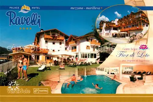 AK / Ansichtskarte Marilleva Palace Hotel Ravelli Pool Marilleva