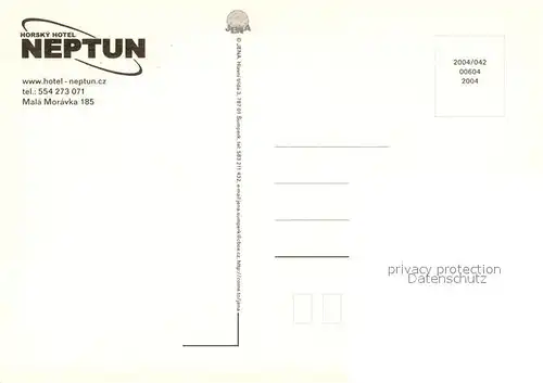 AK / Ansichtskarte Mala_Moravka Horsky Hotel Neptun Mala_Moravka