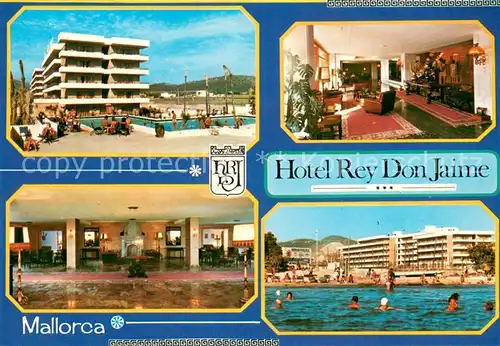 AK / Ansichtskarte Santa_Ponsa_Mallorca_Islas_Baleares Hotel Rey Don Jaime Santa_Ponsa