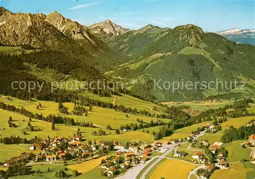 AK / Ansichtskarte Oberjoch Hoechstes Berg  und Skidorf Deutschlands Allgaeuer Alpen Oberjoch