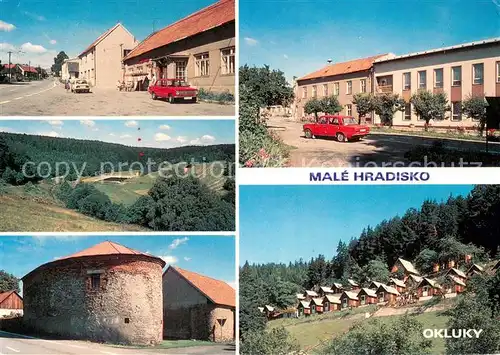 AK / Ansichtskarte Male_Hradisko Okluky 