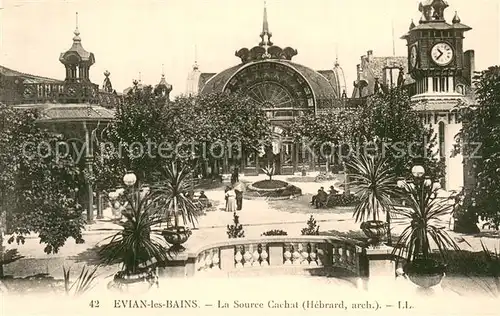 AK / Ansichtskarte Evian les Bains_74 La Source Cachat 