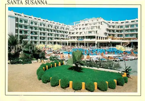 AK / Ansichtskarte Santa_Susanna_Cataluna Aquamarin Park Hotel Pool 