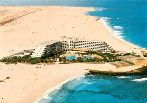 AK / Ansichtskarte Corralejo Hotel Tres Islas Fliegeraufnahme Corralejo