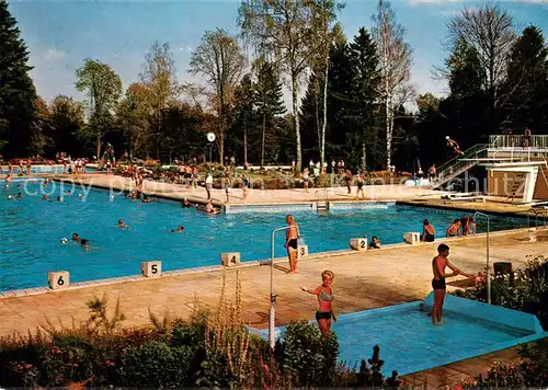 AK / Ansichtskarte Bad_Woerishofen Staedtisches Schwimmbad am Sonnenbuechl Bad_Woerishofen