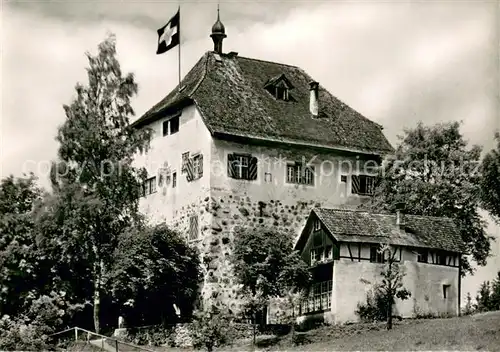 AK / Ansichtskarte Gossau_SG Schloss Oberberg Gossau_SG