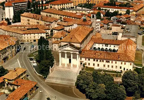 AK / Ansichtskarte Udine Santuario Basilica BV delle Grazie Fliegeraufnahme Udine