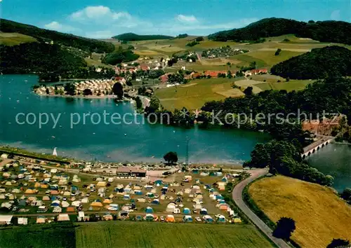 AK / Ansichtskarte Heringhausen_Waldeck Ferienland Waldeck Campingplatz am Diemelsee Heringhausen Waldeck