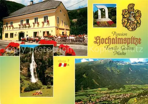 AK / Ansichtskarte Malta__Insel Pension Hochalmspitze Wasserfall Panorama 