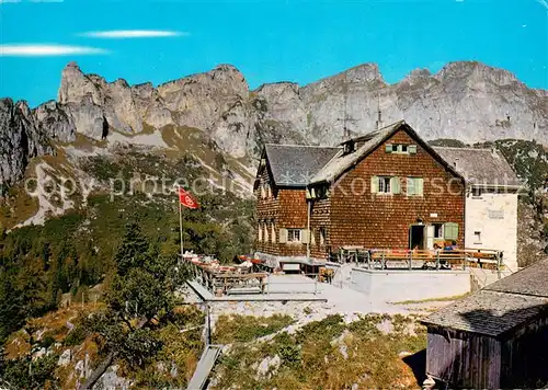 AK / Ansichtskarte Erfurterhuette_1834m_Tirol mit Dalfazerkamm 