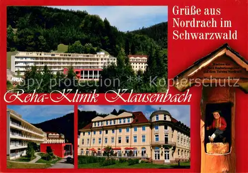 AK / Ansichtskarte Nordrach Reha Klinik Klausenbach im Schwarzwald Nordrach