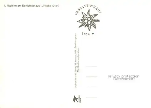 AK / Ansichtskarte Berchtesgaden Liftkabine am Kehlsteinhaus Berchtesgaden