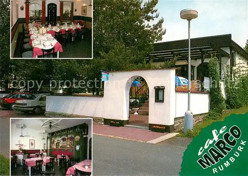 AK / Ansichtskarte Rumburk_Rumburg Restaurant Cafe Marco 