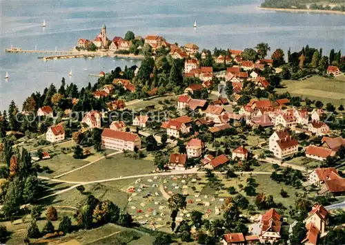 AK / Ansichtskarte Wasserburg_Bodensee Halbinsel Wasserburg Bodensee
