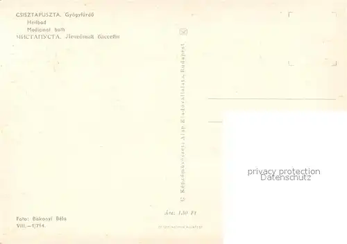AK / Ansichtskarte Fonyod Gyogyfuerdue Heilbad Fonyod