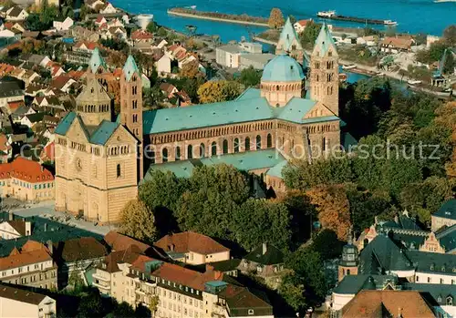 AK / Ansichtskarte Speyer_Rhein Der Kaiserdom Kathedralkirche Paepstliche Basilika  Speyer Rhein