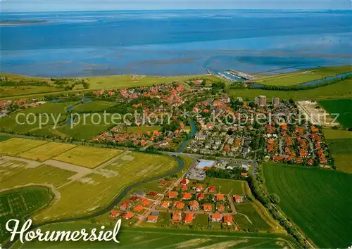 AK / Ansichtskarte Horumersiel Fliegeraufnahme Horumersiel