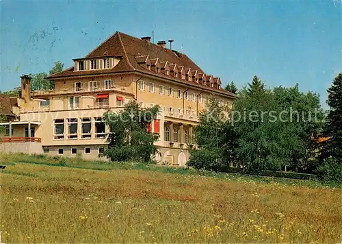 AK / Ansichtskarte Freudenstadt Hotel Posterholungsheim Freudenstadt