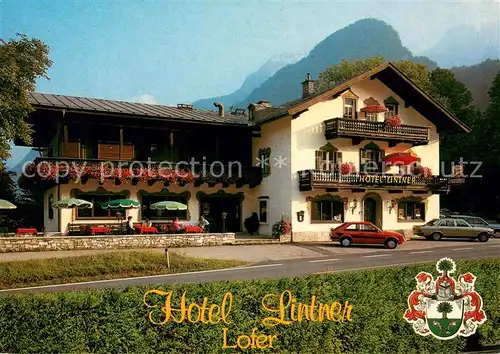 AK / Ansichtskarte Lofer Hotel Gasthof Lintner Lofer