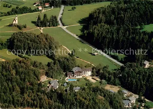 AK / Ansichtskarte Voels_Schlern_Suedtirol Pension Perwanger Fliegeraufnahme Voels_Schlern_Suedtirol