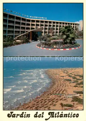 AK / Ansichtskarte Playa_del_Ingles Apartahotel Jardin del Atlantico Fliegeraufnahme Playa_del_Ingles