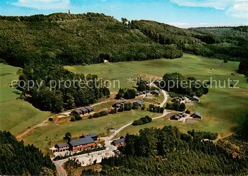 AK / Ansichtskarte Kirchheim_Hessen Feriendorf Am Eisenberg Fliegeraufnahme Kirchheim Hessen