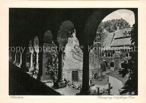 AK / Ansichtskarte Hildesheim Hildesheim 1000jaehriger Rosenstock Hildesheim