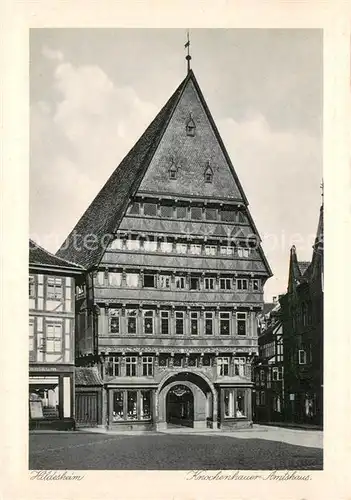 AK / Ansichtskarte Hildesheim Knochenhauer Amtshaus Hildesheim