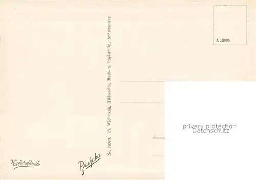 AK / Ansichtskarte Hildesheim Umgestuelpter Zuckerhut Hildesheim