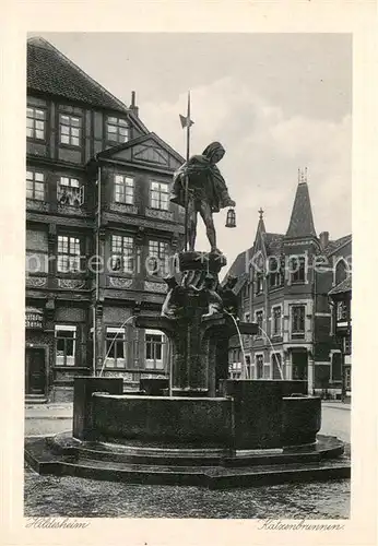AK / Ansichtskarte Hildesheim Katzenbrunnen Hildesheim