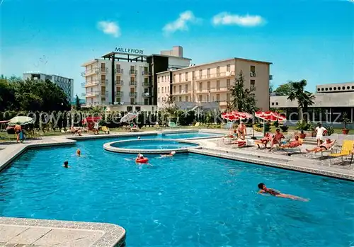 AK / Ansichtskarte Abano_Terme Hotel Millefiori Freibad Abano Terme